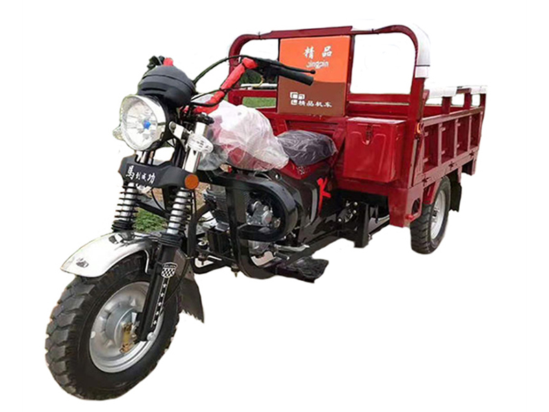 Gasoline motor tricycle